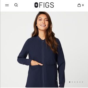 Figs Bellery Scrub Jacket